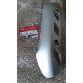 Protetor Dianteiro Curva Escape Escapamento Moto Nx 400 Falcon 2006 2007 2008 Original Honda Prata