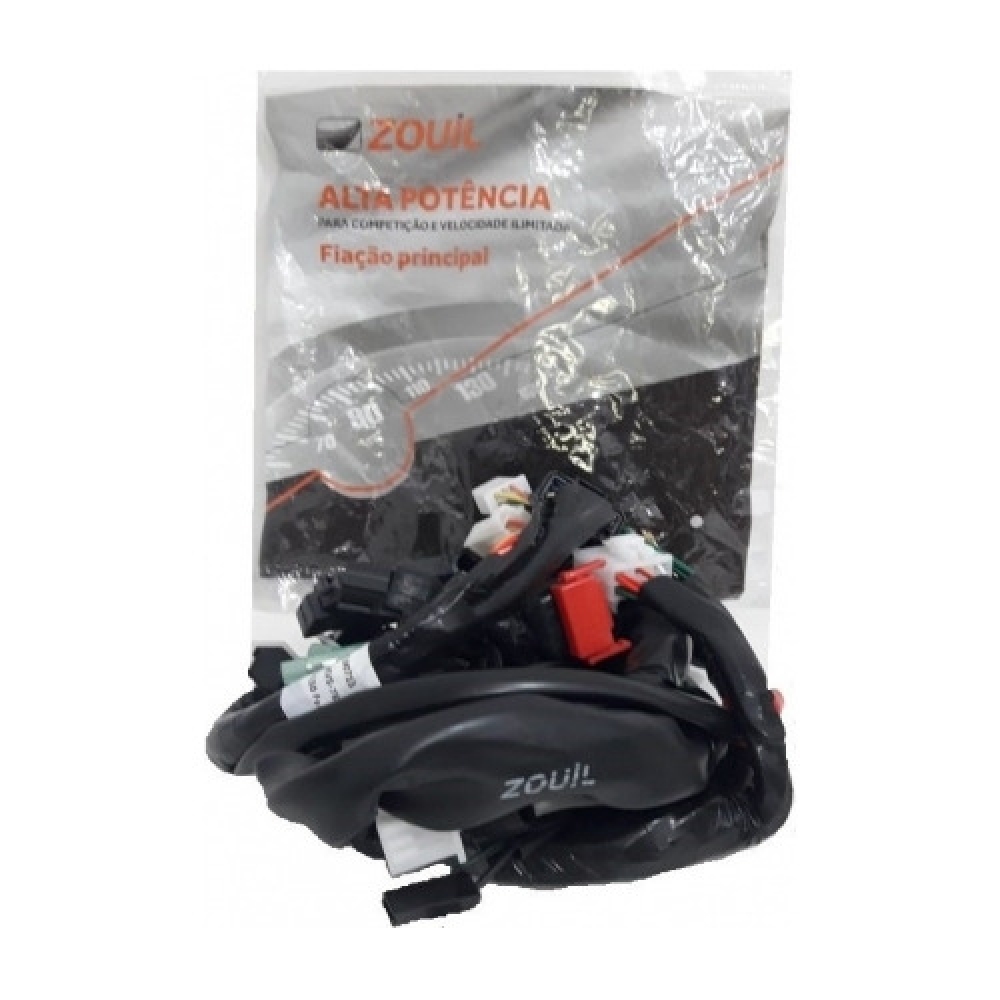 Chicote Elétrico Fiação Principal Moto Nxr Bros 150 Es 2011 2012 FLEX Modelo Original ZOUIL