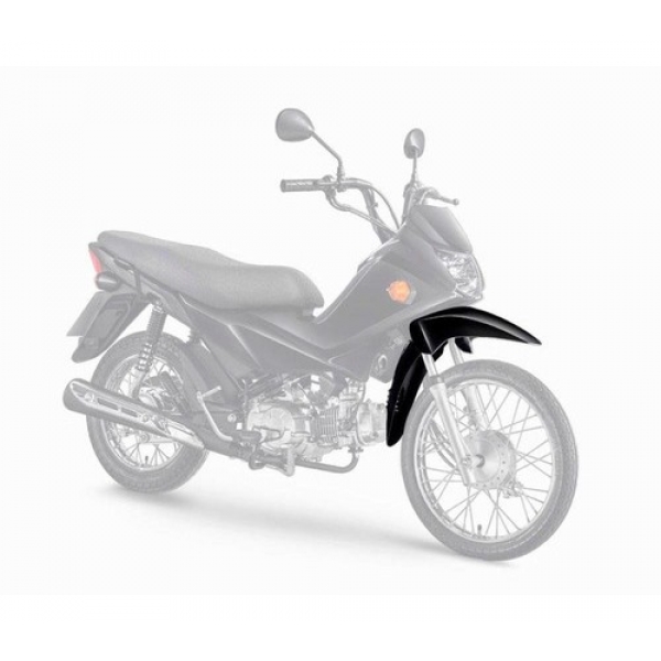 Paralama Dianteiro Moto Pop 110 110i 2016 2017 2018 2019 2020 2021 2022 2023 Modelo Original Preto