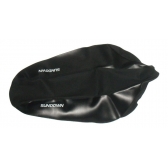 Capa De Banco Moto Stx 200 Motard Modelo Original C/ Escrita Sundown - Preto