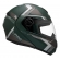 Capacete Moto Robocop Articulado Peels Urban U-Rb2 Discover Verde Militar Escamoteável C/ Oculos