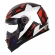 Capacete Moto Fechado Ls2 Ff358 Classic FF358 Starwar Esportivo C/ Selo Inmetro - Preto Vermelho