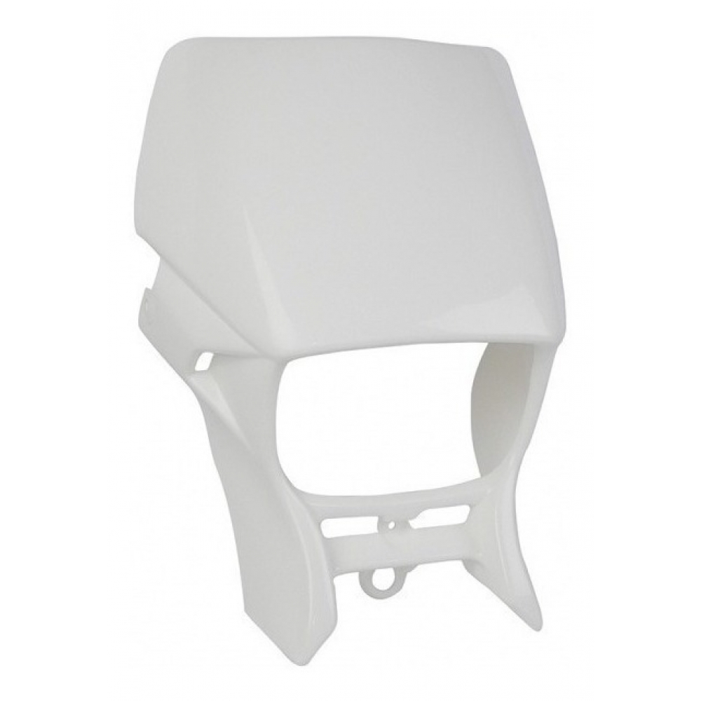 Carenagem Central Do Farol Yamaha Xt 225 Xt225 Branca Branco Modelo Original S/ Adesivo - Branco