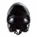 Capacete Moto Articulado Robocop LS2 FF902 Scope Monocolor Titanium Fosco Escamoteável C/ Óculos - Preto Fosco