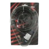 Cadeado Segurança Tranca Capacete Bike Bicicleta Moto K5 Zolli Grande 1,8m