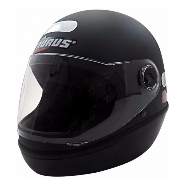 Capacete Fechado Taurus San Marino Formula 1R Viseira 2mm - Preto Fosco