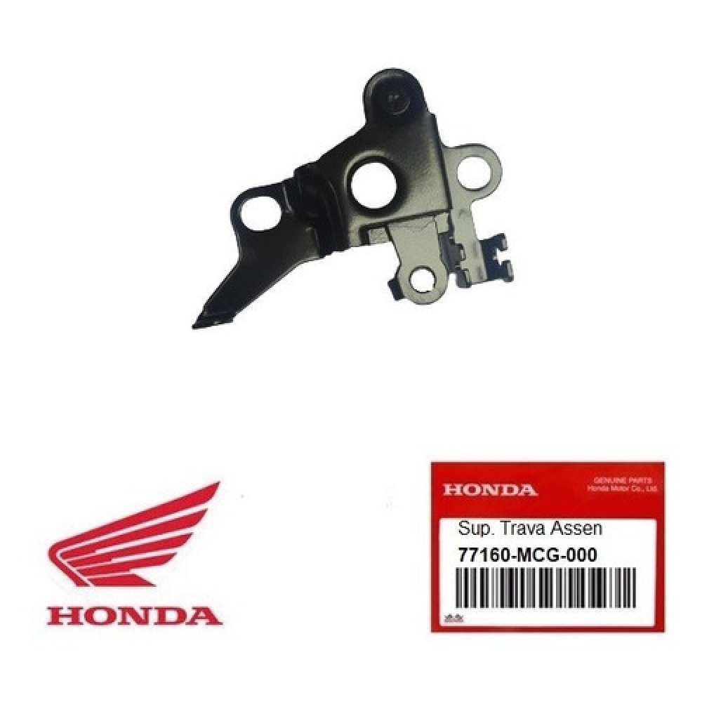 Fechadura Trava Banco Moto Nx 400 Falcon Até 2008 Original Honda 77160-MCG-000 - Completa