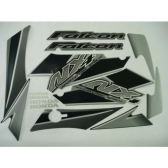 Kit Adesivos Faixa Nx 400 Falcon Verde 2005 Jogo Adesivo
