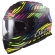 Capacete Moto Fechado Ls2 Ff800 Storm Power Arco Iris Preto Rainbow C/ Óculos Interno C/ Selo Inmetro