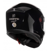 Capacete Moto Fechado Bieffe b12 b 12 Solid Classic Esportivo C/ Selo Inmetro Lançamento - Preto Brilho