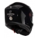 Capacete Moto Fechado Bieffe b12 b 12 Solid Classic Esportivo C/ Selo Inmetro Lançamento - Preto Brilho