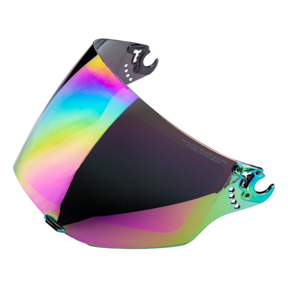 Viseira Iridium Colorida Camaleão Capacete Bieffe 3 Sport V3 Cross Original - Camaleão