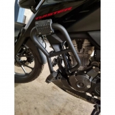 Protetor Motor e Carenagem Honda Cb 300F Twister 2023 Preto Fosco C/ Pedaleiras - Fortuna