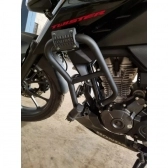Protetor Motor e Carenagem Honda Cb 300F Twister 2023 Preto Fosco C/ Pedaleiras - Fortuna