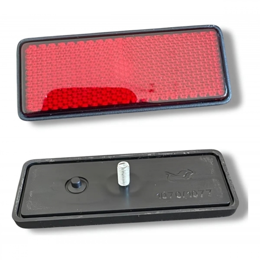 Lente Refletor Olho Gato Paralama Traseiro Factor Fazer 150 250 Crosser Lander Tenere 250 Mt03 07 09