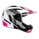 Capacete Moto Feminino Bieffe 3 Sport React Cross Trilha Branco Rosa C/ Selo Inmetro Lançamento