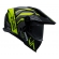Capacete Moto Bieffe Big B Trail Defender Cross Preto Amarelo C/ Óculos Sol Lançamento