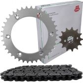 Kit Relação / Transmissão Xr 250 Tornado ( Corrente C/ Retentor / Coroa / Pinhão ) - Scud