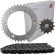 Kit Relação / Transmissão Xr 250 Tornado ( Corrente C/ Retentor / Coroa / Pinhão ) - Scud