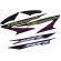 Kit Adesivos Faixa Xr250 Xr 250 Tornado Vermelha 2006 Jogo Adesivo