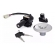 Kit Chave Contato Miolo Ignição Moto Nxr Bros 150 2006 2007 2008 Jogo Mod Original C/ Tampa Tanque e Trava