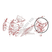 Suporte Carenagem Aranha Tampa Traseira Farol Moto Cb 250 F Twister 2016 2017 2018 2019 2020 2021 2022 Original Honda