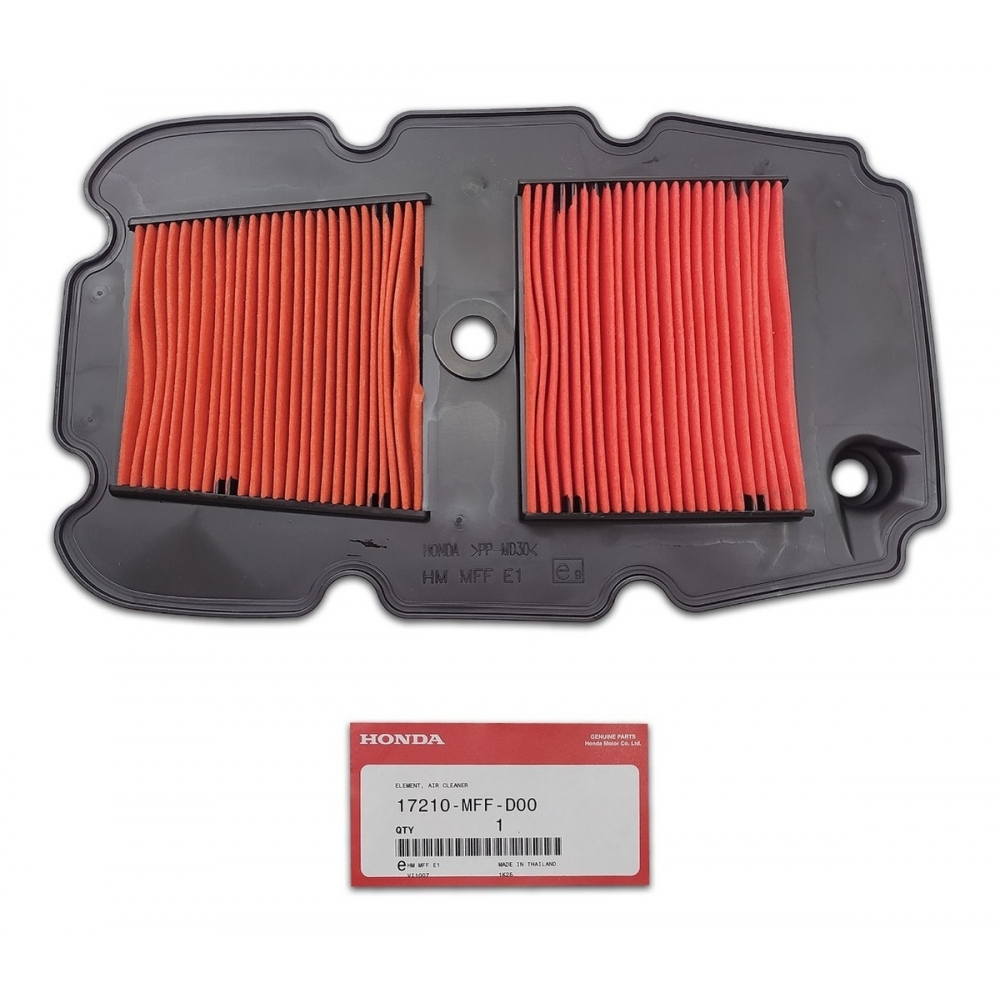 Filtro De Ar Moto Transalp Xl 700 Xl700/xl700v 2011 2012 2013 2014 Original Honda 17210-mff-d00