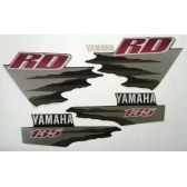 Kit Adesivos Faixa Rd 135 Preta 1998 ( Jogo Adesivo )