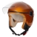Capacete Moto Aberto Joy 23 By Taurus Custom Laranja Revestido Couro C/ Selo Inmetro