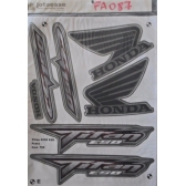 Kit Adesivos Faixa Titan 150 Esd Prata 2008 Jogo Adesivo