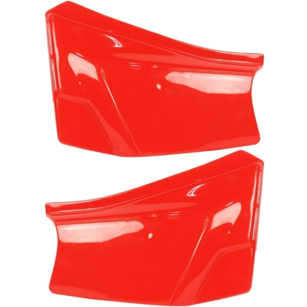 Par De Tampa Carenagem Lateral Moto Xls 125 Duty Xls125 Modelo Original Vermelha