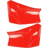 Par De Tampa Carenagem Lateral Moto Xls 125 Duty Xls125 Modelo Original Vermelha