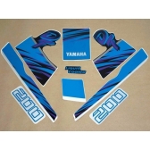 Kit Adesivos Faixa Dt 200 Dt200 1992 1993 Preta Jogo Adesivo