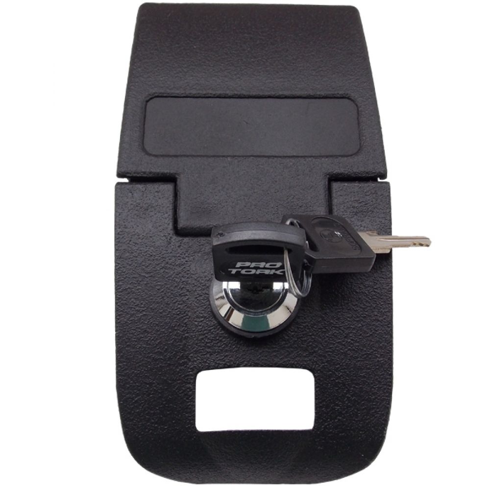 Fechadura Tranca Trava Para Baú Bauleto Traseiro Pro Tork Smart Box 28 e 45 Litros - Completa