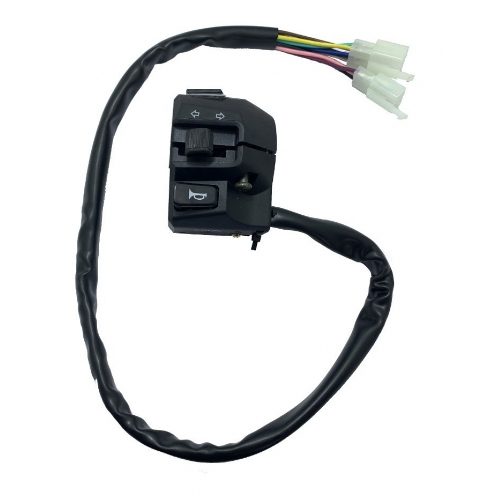 Interruptor Guidão Moto Xtz 150 Crosser 2017 2018 2019 2020 2021 Punho Chave Luz Lado Esquerdo Mod Original
