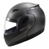 Capacete Moto Robocop Zarref By Taurus Custom Escamoteavel Cinza Revestido Couro C/ Selo Inmetro