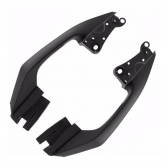 Par De Alça Lateral Traseira Moto Nxr Bros 160 Xre 190 Preta Modelo Original Tork - Preto