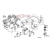 Caixa Suporte Bateria Moto Xr 250 Tornado Original Honda
