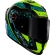 Capacete Moto LS2 FF358 Pro Classsic Striker Azul C/ Spoiler Masculino Feminino Lançamento
