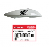 Aba Asa Lateral Tanque Esquerda Nxr Bros 160 Branca 2015 2016 Carenagem Lado Esquerdo Original Honda Branco Ross