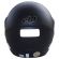 Capacete Moto Aberto Ebf Thunder Open Solid Preto Para Motoqueiro Motociclista C/ Selo Do Inmetro - Preto Fosco