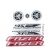 Kit Adesivos Faixa Moto Fazer 250 Vermelha 2012 ( Jogo Adesivo ) - Jotaesse