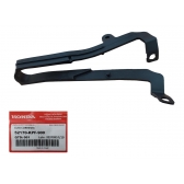 Saboneteira Guia Deslizador Corrente Transmissão Moto Cbx 250 Twister Até 2008 Borracha Balança Original Honda - Preto