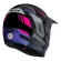 Capacete Moto Feminino Bieffe 3 Sport Horizon Esportivo Cross Trilha Preto Rosa Lançamento
