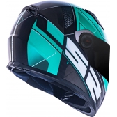 Capacete Moto Ls2 Ff358 Ultra Esportivo Fechado Preto Verde C/ Selo Inmetro Lançamento