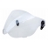 Viseira Do Capacete Ebf Motard Cristal Transparente Original - Cristal Incolor