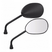 Par Espelho Retrovisor Moto Biz 125 Pop 100 Bros 125 150 Bros 160 Até 2017 Modelo Original Gvs