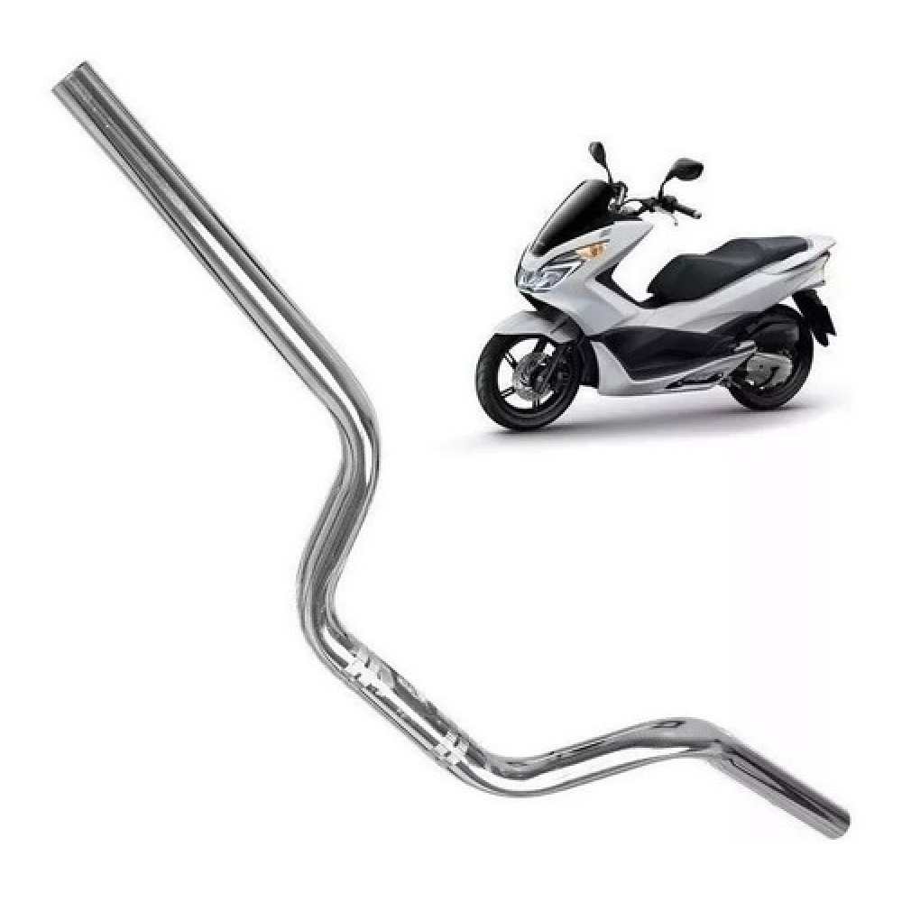Guidão Guidon Moto Honda Pcx 150 Pcx150 Mod Original Cromado Fortuna