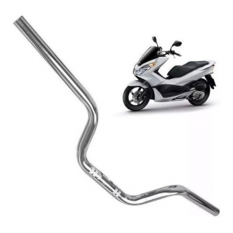 Guidão Guidon Moto Honda Pcx 150 Pcx150 Mod Original Cromado Fortuna