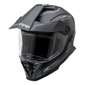 Capacete Moto Bieffe Big Trail Authentic Cross Preto Grafite Fosco C/ Óculos Sol Lançamento